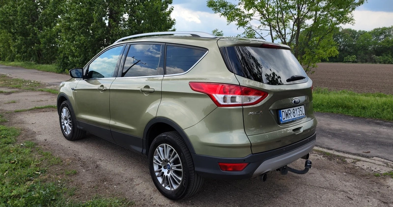 Ford Kuga cena 57500 przebieg: 122080, rok produkcji 2014 z Głogów małe 596